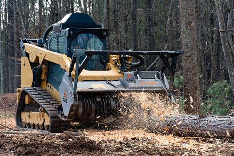 advance mulcher for skid steer|skid steer mounted forestry mulcher.